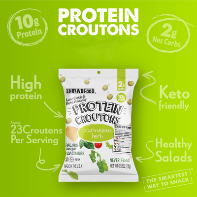 Recipes For Protein Croutons That Are Healthy, Low Carb And Flavorful