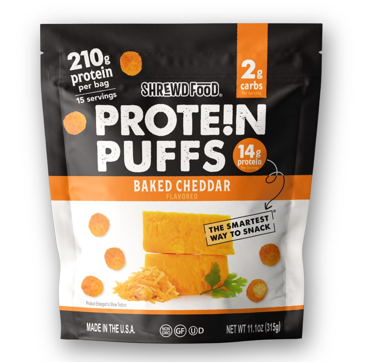 Baked Cheddar Protein Puffs Mega Munch Pack