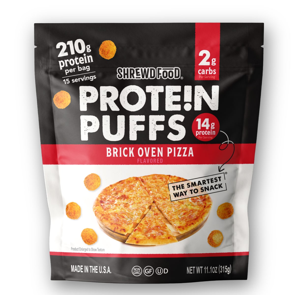 Brick Oven Pizza Protein Puffs Mega Munch Pack