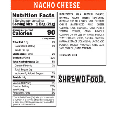 Nacho Cheese Protein Puffs